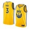 chris paul warriorsjersey statement edition goldswingman