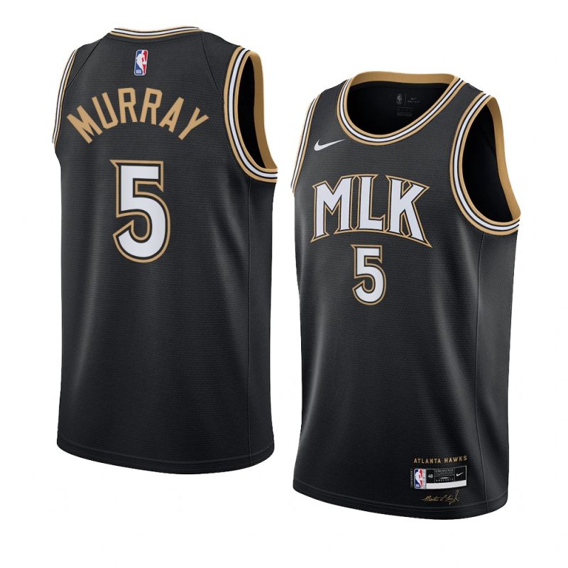 dejounte murray black mlk city jersey