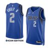 dereck lively ii mavericks icon edition royal 2023 nba draft jersey