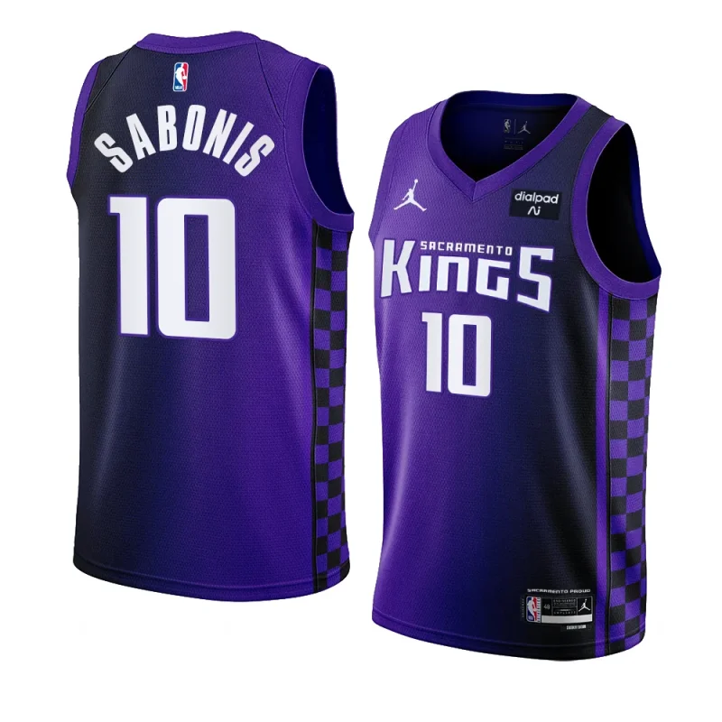 domantas sabonis kingsjersey 2023 24statement edition purpleswingman