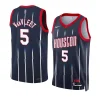 fred vanvleet rocketsjersey 2022 23city edition navyswingman