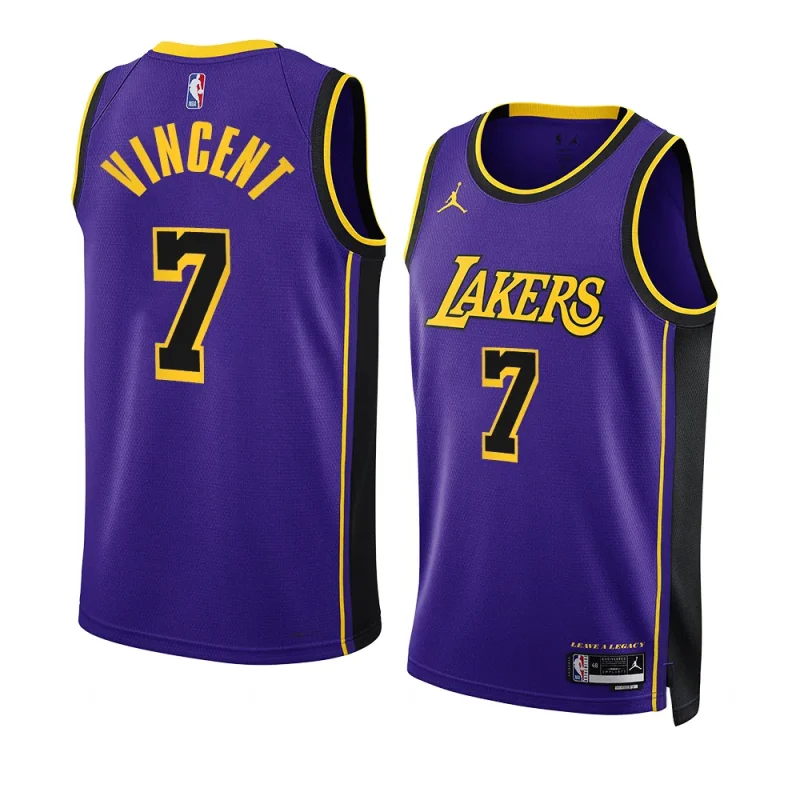 gabe vincent men swingman jersey statement edition purple