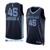 gregory jackson ii grizzliesjersey 2022 2023icon edition navyswingman