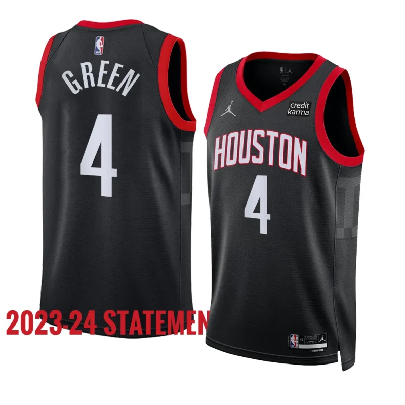 jalen green rocketsjersey 2023 24statement edition blackswingman