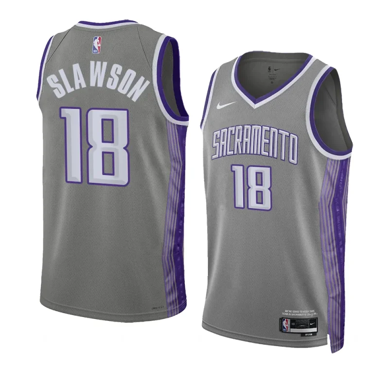 jalen slawson men 2023 nba draft jersey city edition gray