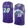 jazz john collins purple 2022 2023classic edition swingman jersey