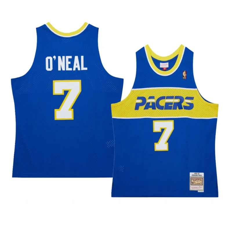 jermaine o'neal jersey dark 2004 05 royal hardwood classics