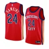 jordan hawkins pelicansjersey 2023 24statement edition redswingman