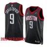 josh christopher rocketsjersey 2023 24statement edition blackswingman