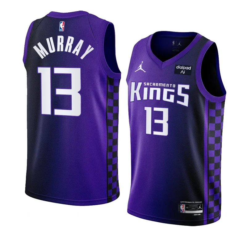 keegan murray kingsjersey 2023 24statement edition purpleswingman