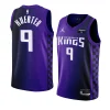 kevin huerter kingsjersey 2023 24statement edition purpleswingman