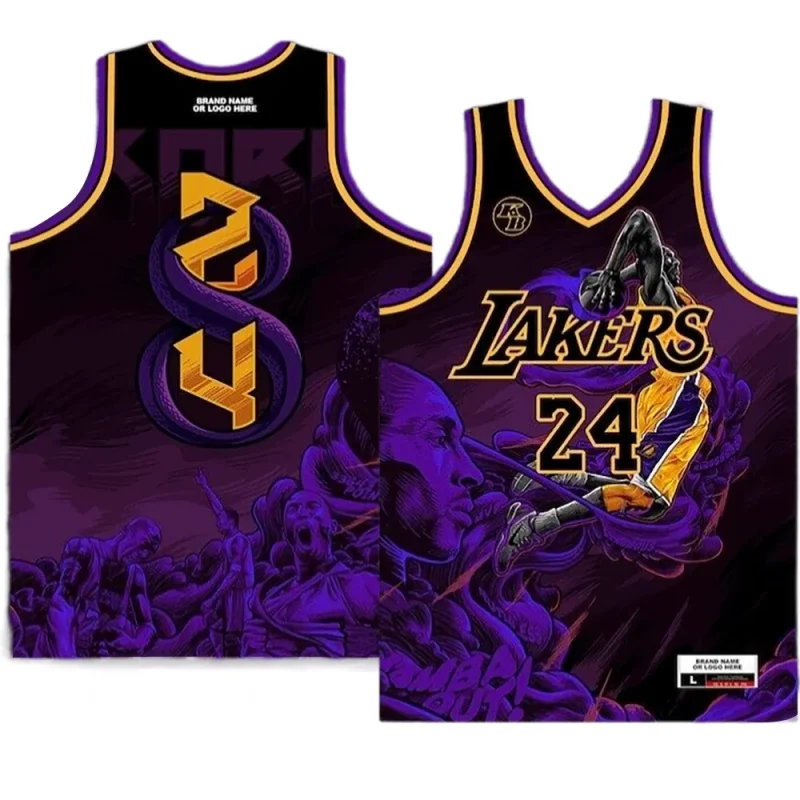 kobe bryant lakers mamba edition purplejersey purple