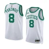 kristaps porzingis celticsjersey 2022 2023classic edition whiteswingman