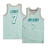 kyle lowry heat customized design greenjersey green