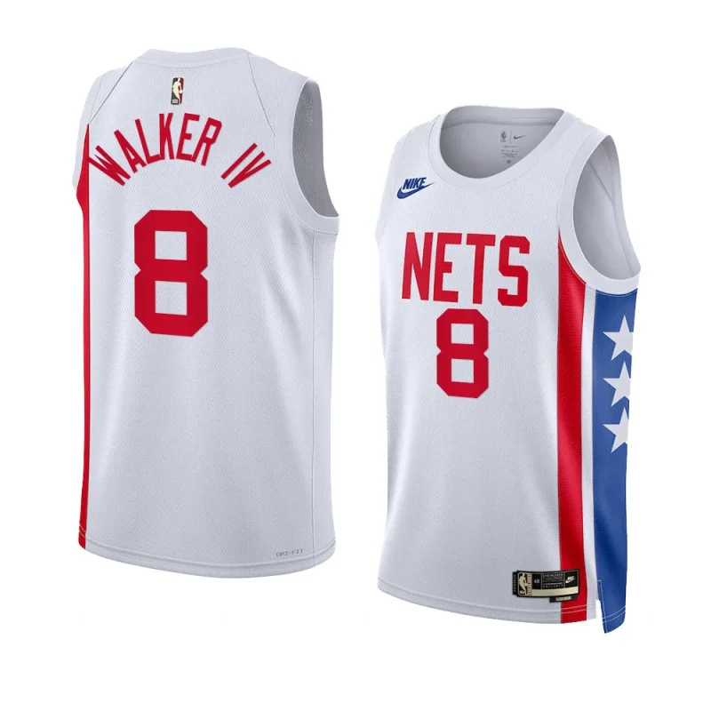 lonnie walker iv netsjersey 2022 23classic edition whiteswingman