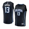 magic jett howard black 2023 nba draft fastbreak replica jersey