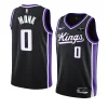 malik monk kingsjersey 2023 24icon edition blackswingman