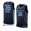 marcus smart grizzliesjersey 2022 2023icon edition navyswingman