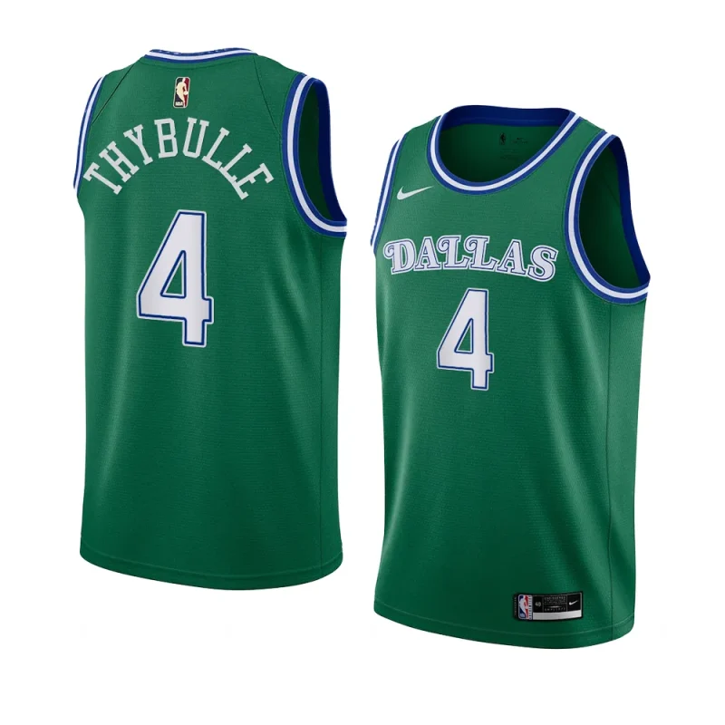 mavericks matisse thybulle green 2022 2023classic edition swingman jersey