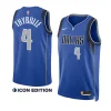 mavericks matisse thybulle royal 2022 2023icon edition swingman jersey