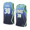 mavericks seth curry city jersey men's blue 2019 20