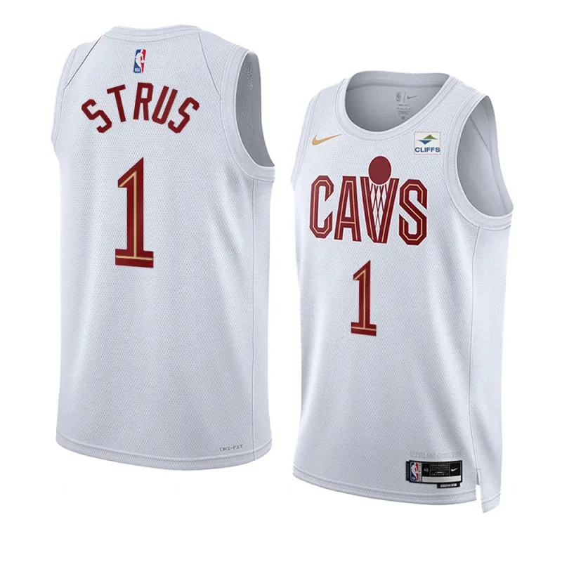 max strus men swingman jersey association edition white