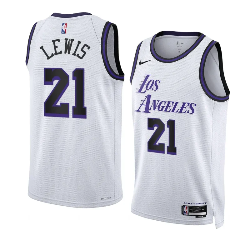 maxwell lewis lakersjersey 2022 2023city edition white2023 nba draft