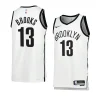 men armoni brooks white association edition netsjersey