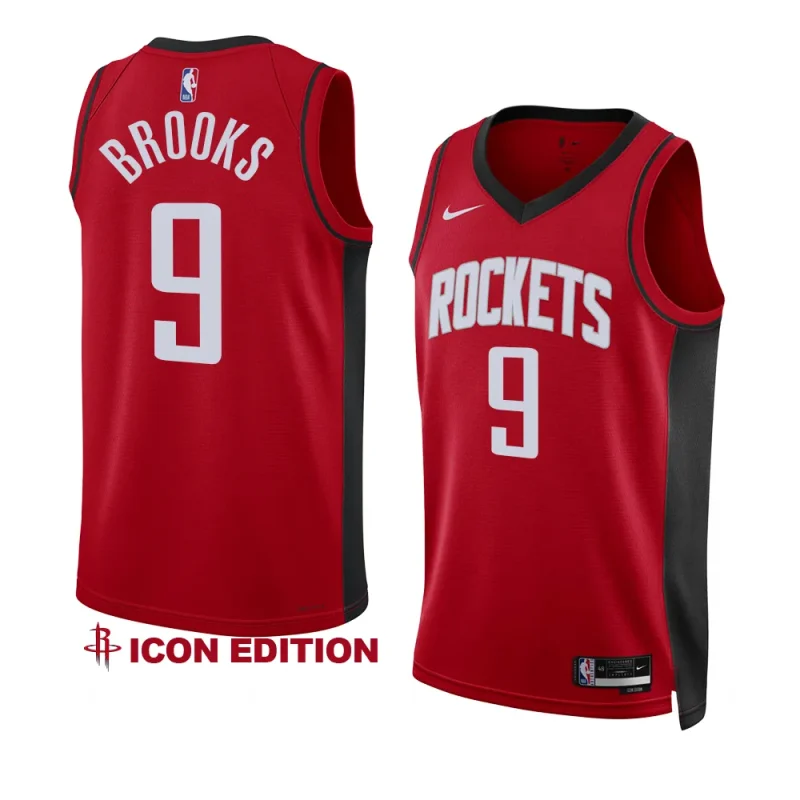 men dillon brooks red icon edition rocketsjersey