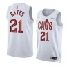 men emoni bates white association edition cavaliersjersey