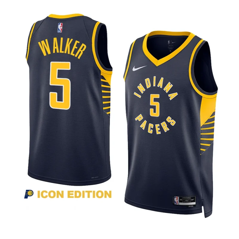 men jarace walker navy icon edition pacersjersey