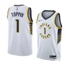 men obi toppin white association edition pacersjersey