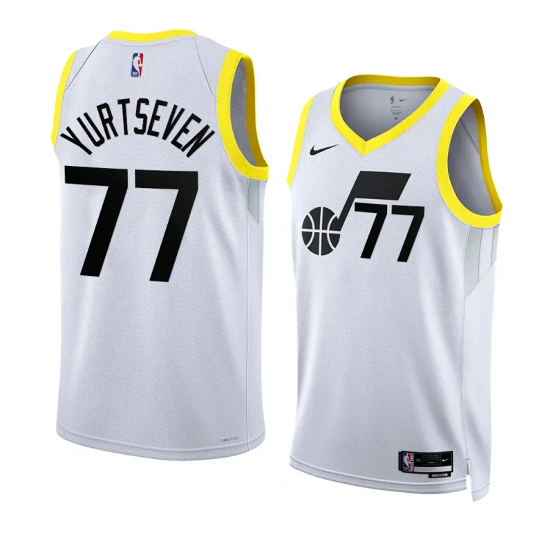 men omer yurtseven white association edition jazzjersey