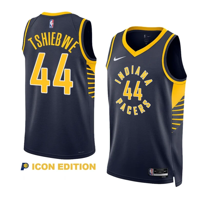 men oscar tshiebwe navy icon edition pacersjersey