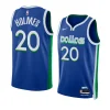 men richaun holmes blue city edition mavericksjersey