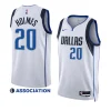 men richaun holmes white association edition mavericksjersey