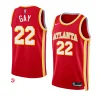 men rudy gay red icon edition hawksjersey