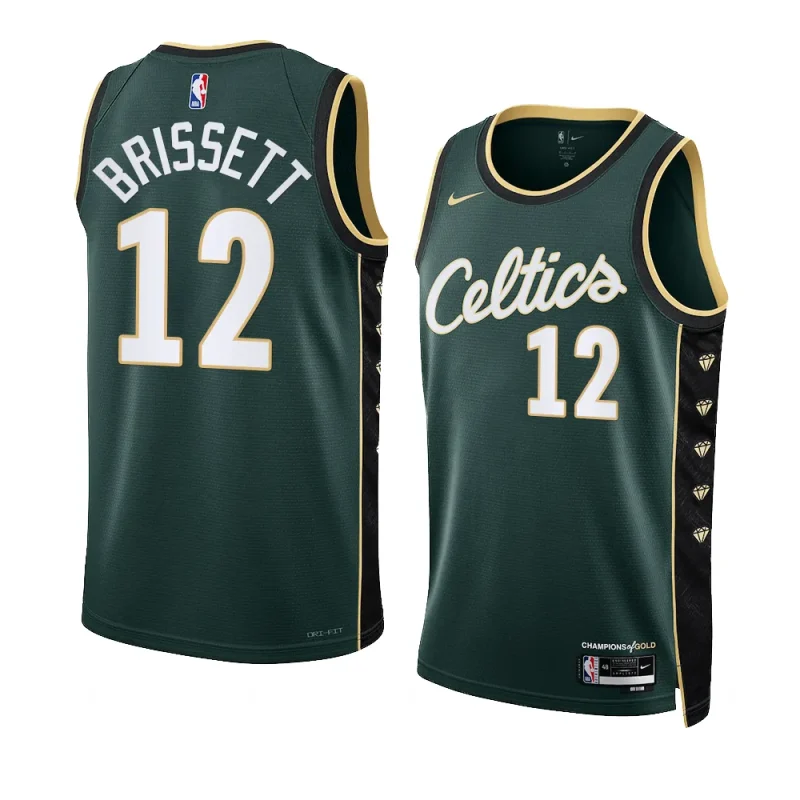 oshae brissett men swingman jersey city edition green