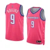 ryan rollins wizardsjersey 2022 2023city edition pinkswingman