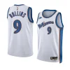 ryan rollins wizardsjersey 2022 2023classic edition whiteswingman