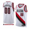 scoot henderson blazers association edition white 2023 nba draft jersey