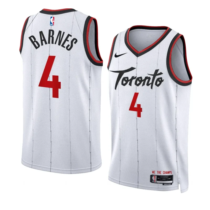 scottie barnes raptorsjersey 2023 24association edition whiteswingman