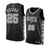 sidy cissoko spursjersey 2022 2023statement edition black2023 nba draft