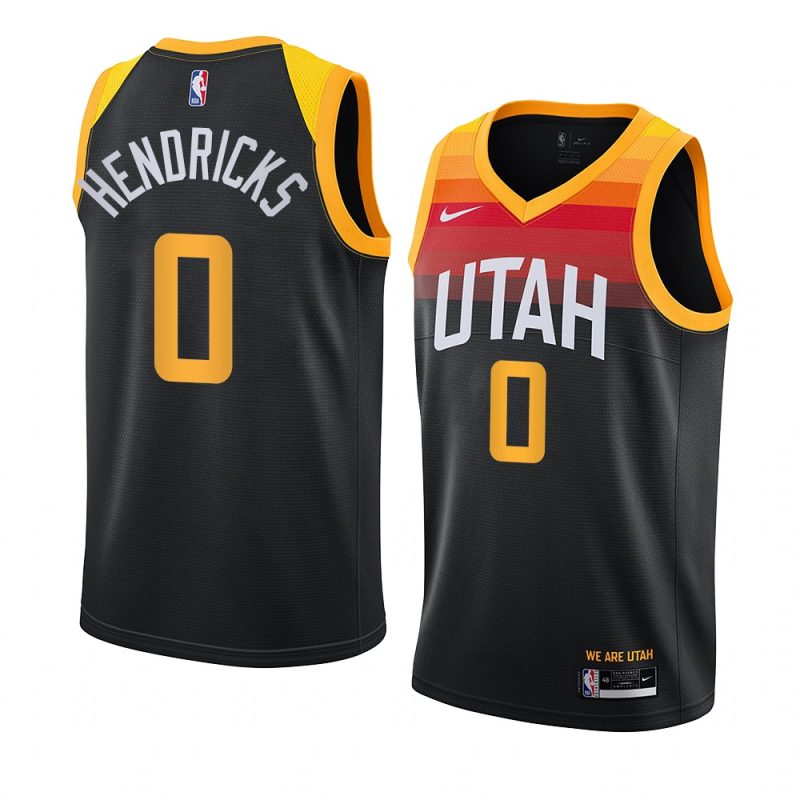 taylor hendricks jazz city edition black 2023 nba draft jersey