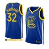 trayce jackson davis warriorsjersey 2022 2023icon edition royal2023 nba draft