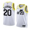 udoka azubuike jazzjersey 2022 23association edition white