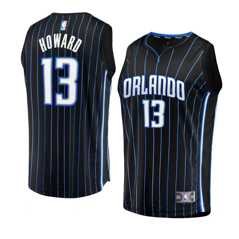 youth jett howard magic black 2023 nba draft jersey