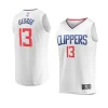 youth paul george clippers white association edition jersey