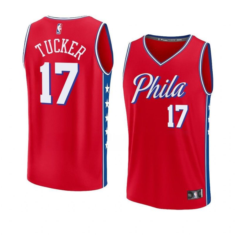 2022 2376ers p.j. tucker red fast break player yyth