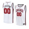 2022 23bulls custom white fastbreak city edition je